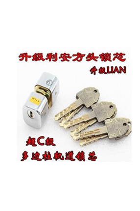 龍甲防盜門利安C及鎖芯